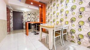Deluxe Apartment | Living area - Cozy 2Br At Royal Makassar Apartment (Makassar)