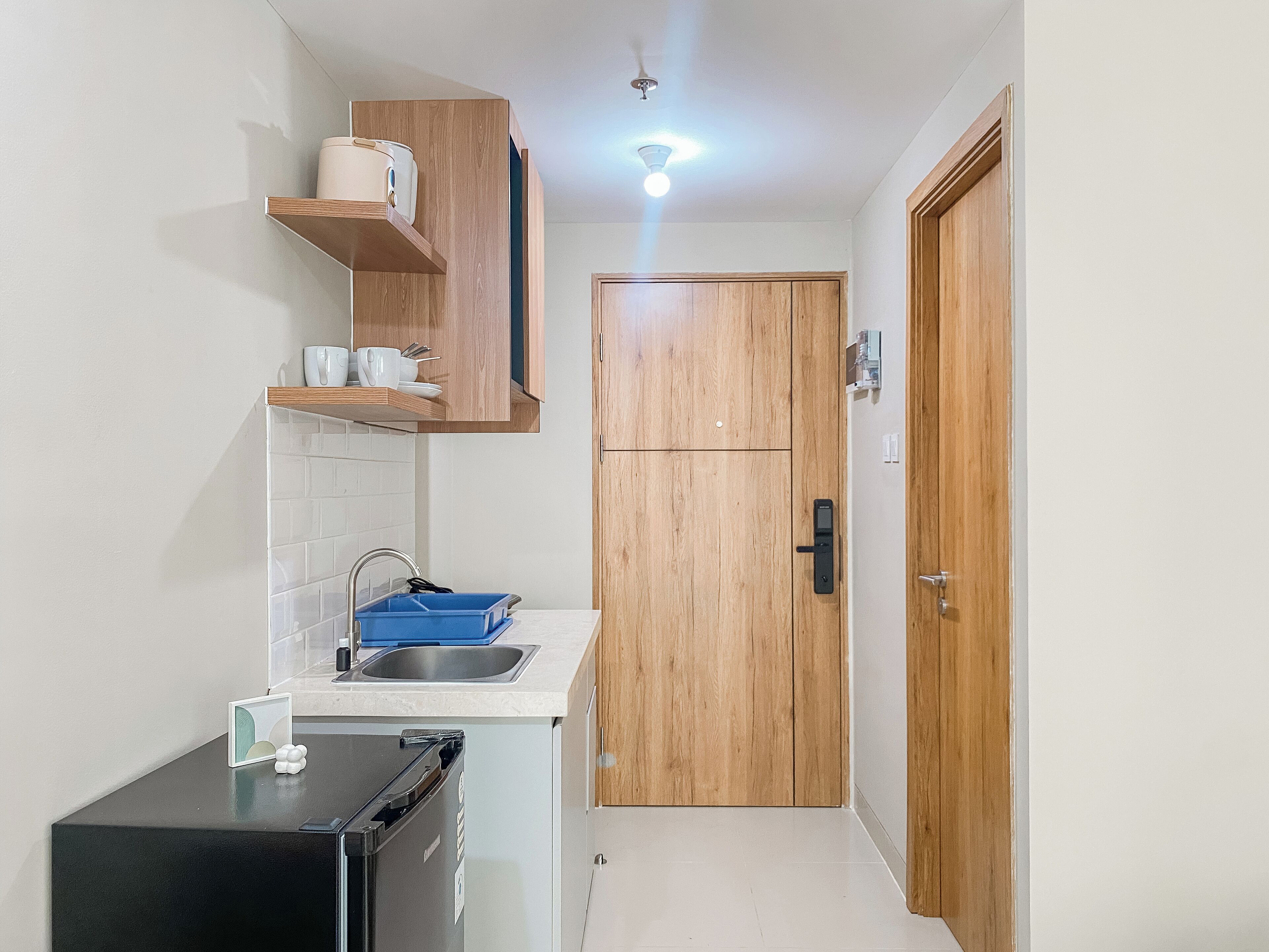 Estúdio luxo | Cozinha privada | Geladeira, cooktop