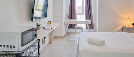 Deluxe studio | Een bureau, gratis wifi