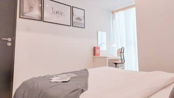 Leilighet – deluxe | 1 soverom, skrivebord og wi-fi (inkludert)