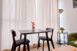 Departamento Deluxe | Área de sala de estar