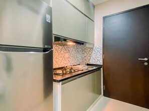 公寓 | 私人厨房 | 冰箱、炉灶、电饭煲、餐桌