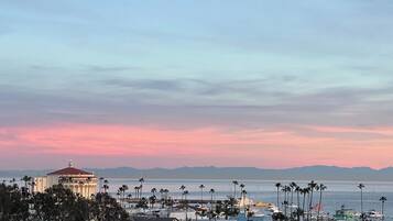Vista a la playa o el mar
