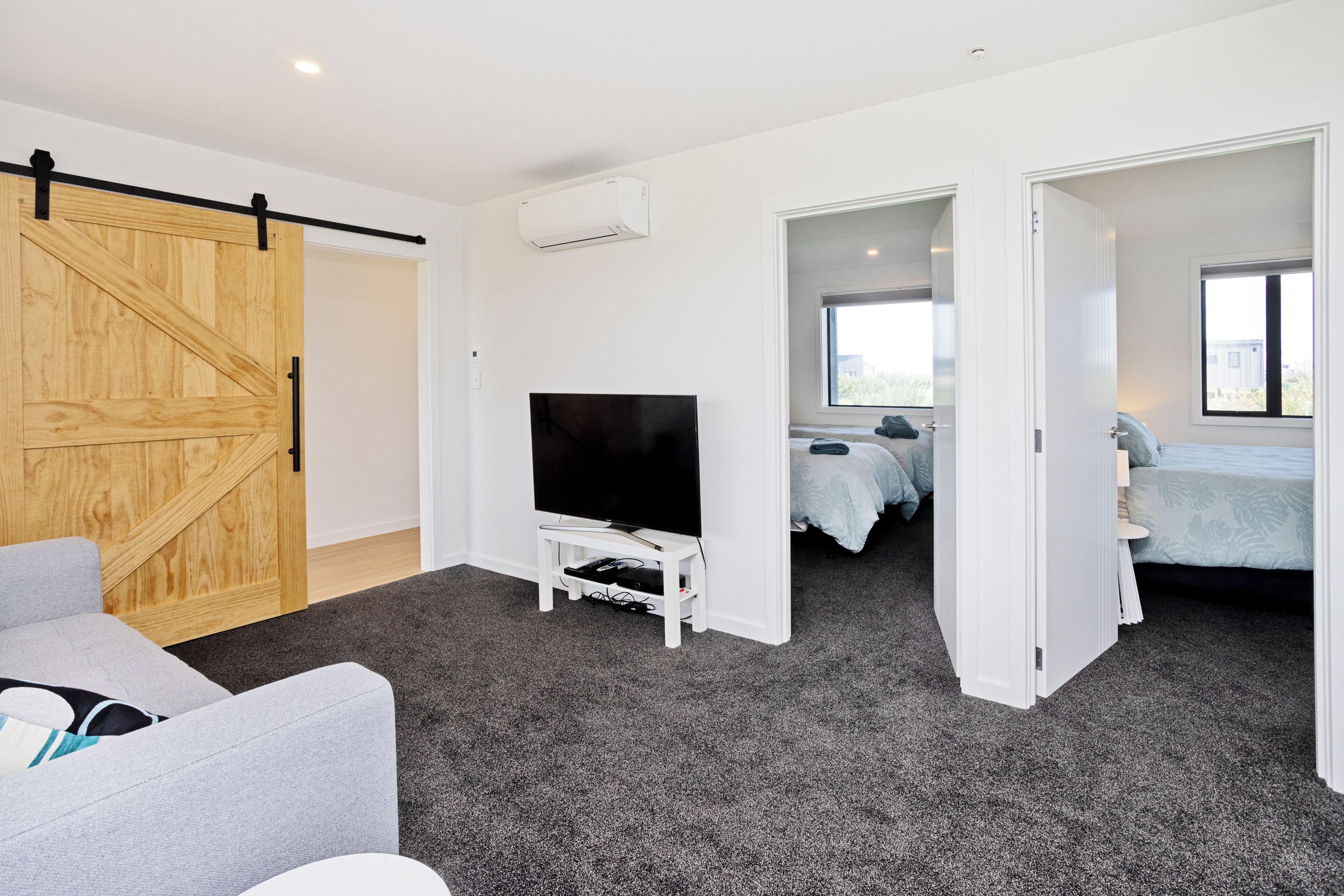 3 habitaciones, tabla de planchar con plancha y wifi 