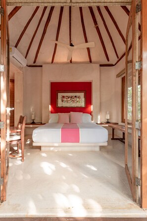 Villa, 4 Bedrooms, Beachfront | 4 bedrooms, premium bedding, laptop workspace, free WiFi - ANANA Casa Cantarena (Tulum)