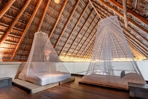 Villa, 4 Bedrooms, Beachfront | 4 bedrooms, premium bedding, laptop workspace, free WiFi