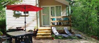 Chalet Proche D'un Lac Idéalement Situé Pour Découvrir la Corrèze et la Dordogne