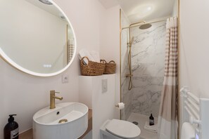 Hair dryer, towels - Ty Peskaiden 2 - Appt vue mer à Cancale (Cancale)