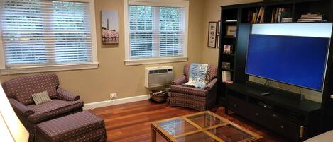 Smart-tv och böcker