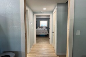 2 bedrooms, bed sheets