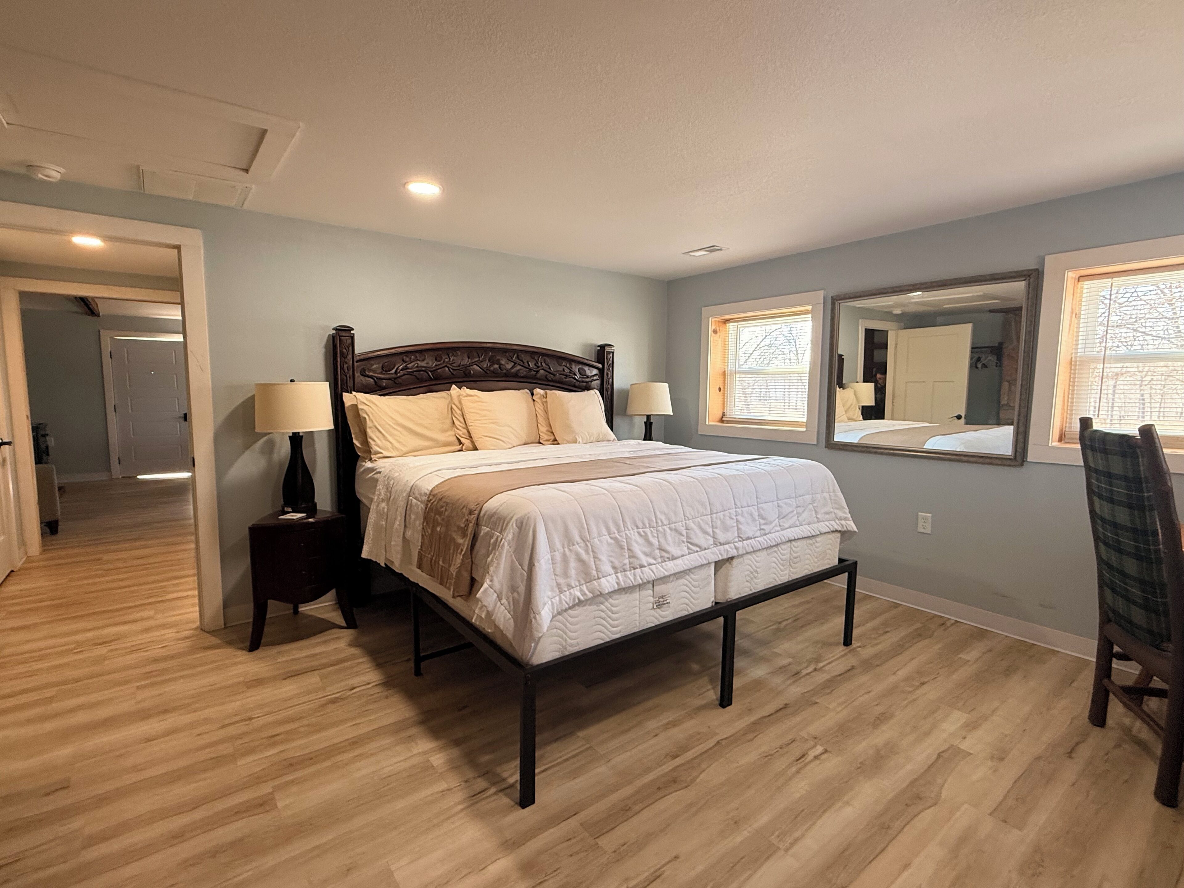 2 多间卧室、床单