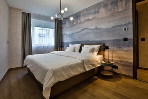 2 bedrooms, WiFi, bed sheets - IMCT - Sun Hill A201 Luxury Suites (Budapest)