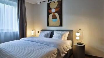 1 habitación, wifi y ropa de cama