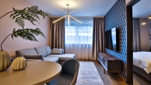 Living area - IMCT - Sun Hill A210 Luxury Suites (Budapest)