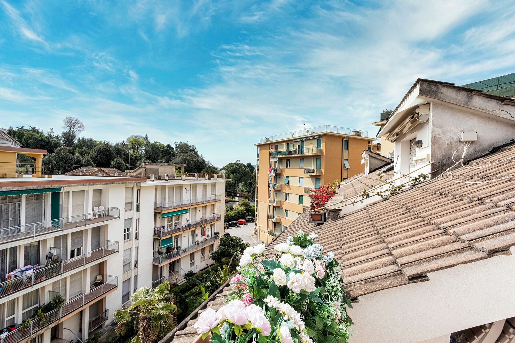 Appartamento, vista città | Vista balcone