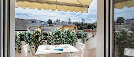 Apartment, City View | Balcony