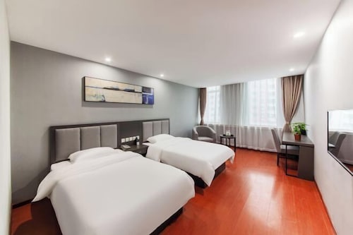 jing' pinCloud Series-Shijiazhuang Xinhua West Road 54 Suobai·Cloud Hotel