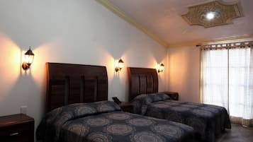 Superior Room, 2 Double Beds | Hypo-allergenic bedding, desk, laptop workspace, iron/ironing board