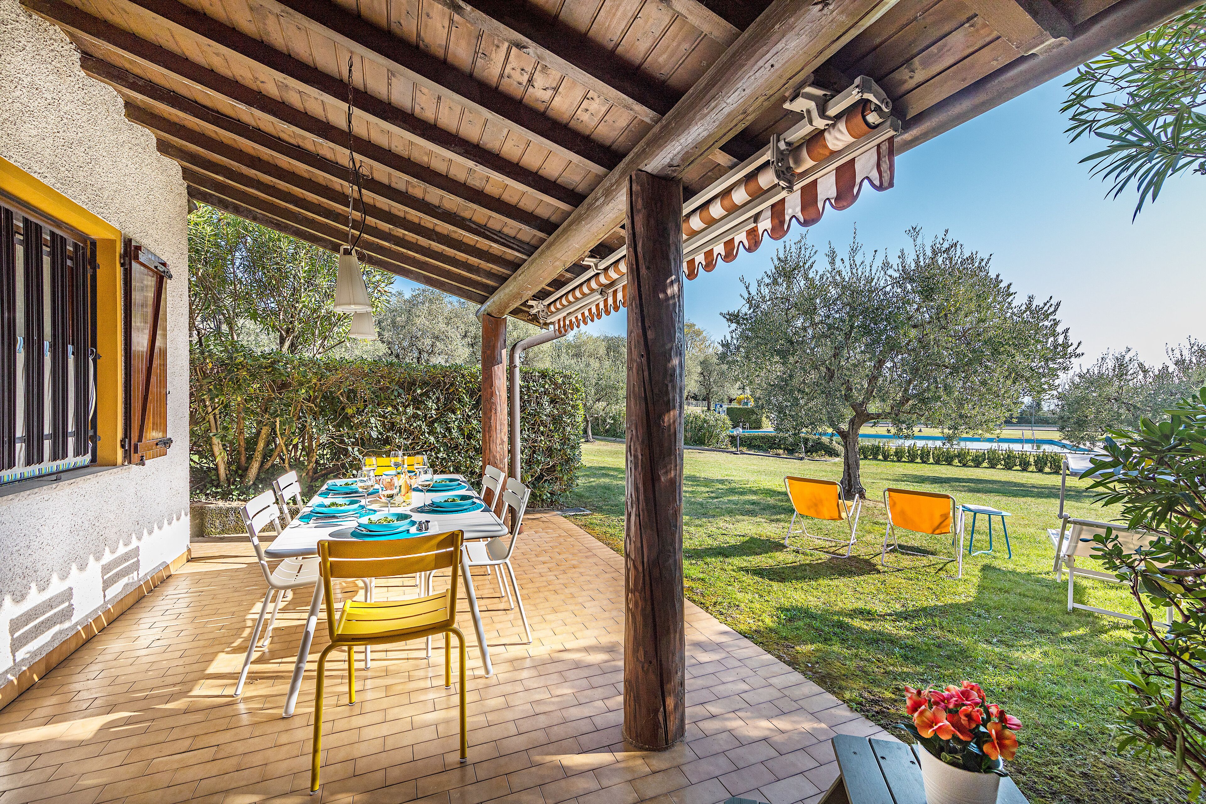 Apartamento, vista para o jardim | Terraço/pátio