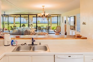 Fridge, microwave, oven, stovetop - Ocean & Golf Views | Remodeled Kona Villa w/ AC (Kailua-kona)