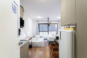 Hypo-allergenic bedding, blackout curtains, iron/ironing board - My One Bela Vista  (São Paulo)