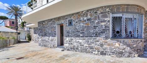 Entrada de la propiedad