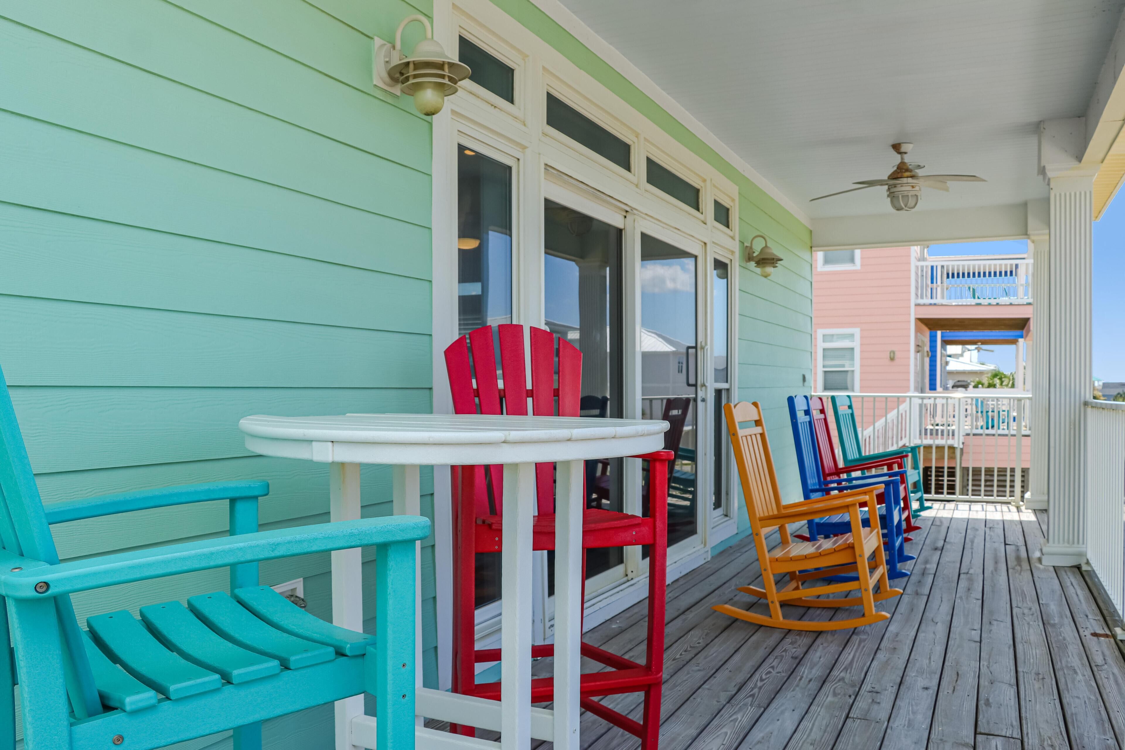 Casa, varias camas (Happy Dolphin) | Restaurante al aire libre