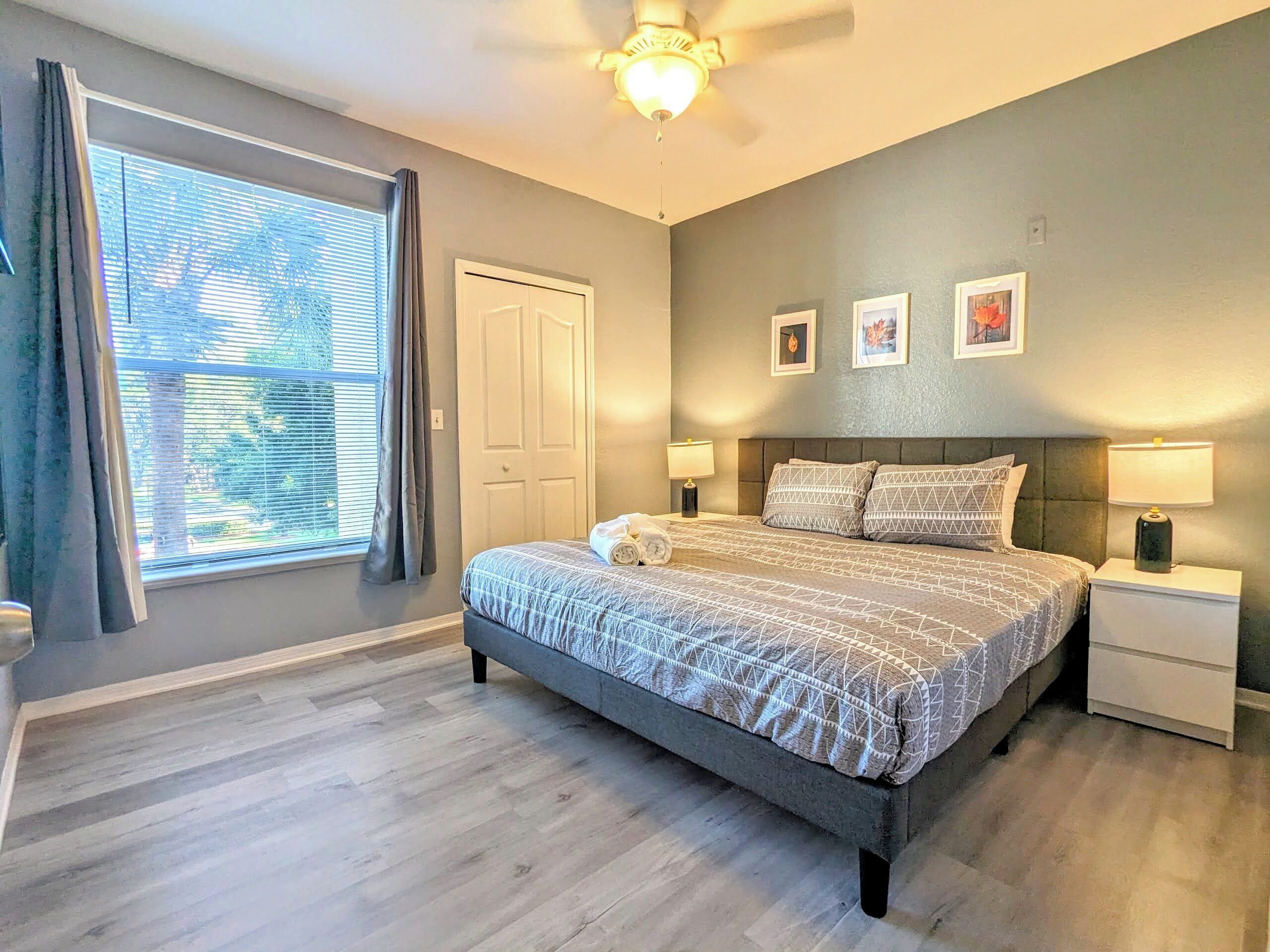 2 bedrooms, desk, iron/ironing board, free WiFi
