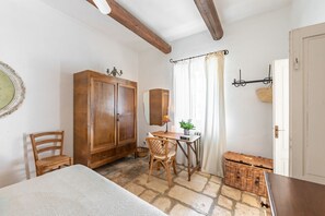 1 bedroom, travel crib, WiFi, bed sheets