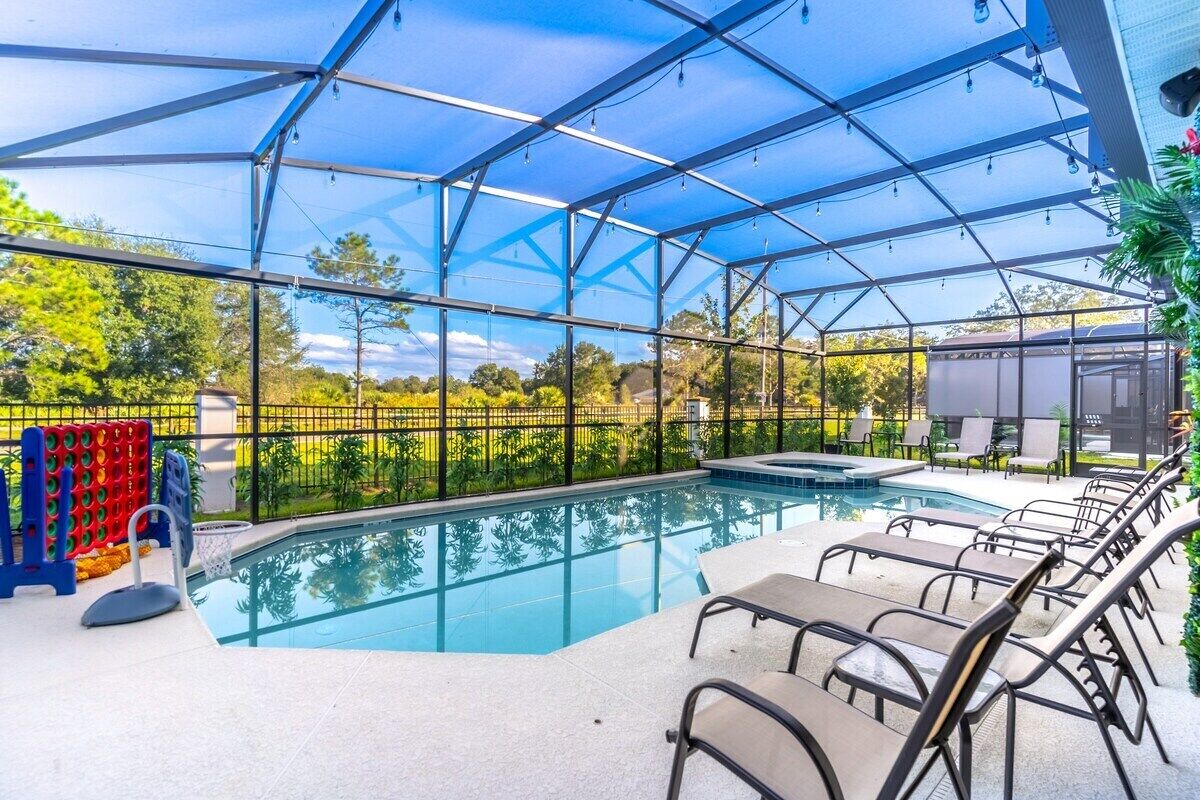 Brand New 15BR Mansion/Pool/Spa/Close to Disney