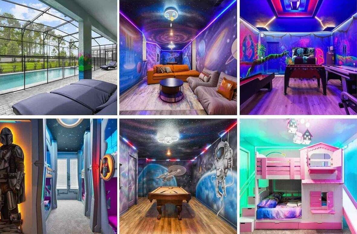 10 室のベッドルーム、旅行用ベビーベッド、WiFi