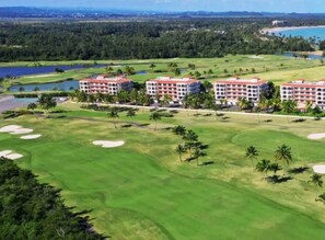 Golf - 3BR Apartment w/ HDTV, 5 mins from Beach, pets OK.  (Río Grande)