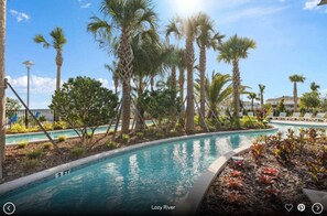 A heated pool - Brand New 7BR in Windsor Island (Davenport)