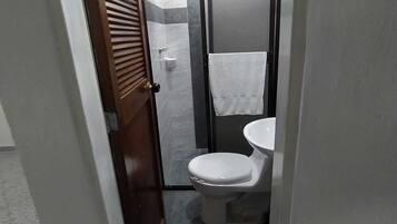 Towels, soap, toilet paper