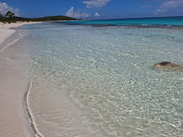 Liegestühle, Strandtücher
