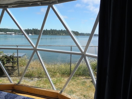 Property grounds. Glamping Dome with a view