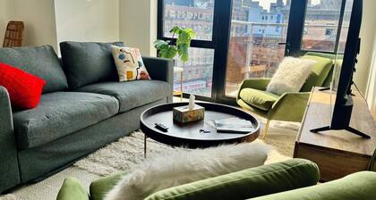 Luxury in Little Italy: private balcony