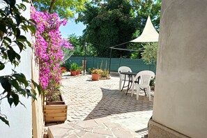 Outdoor dining - SE115 - Marotta, comfortable two-room apartment with parking (Marotta)