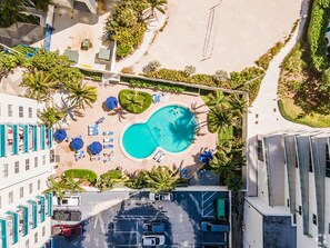 Außenpool, beheizter Pool