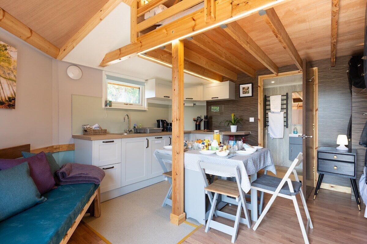 Appartement Design, salle de bains privée (Sleeps 2-6 - Mezzanine) | Restaurant