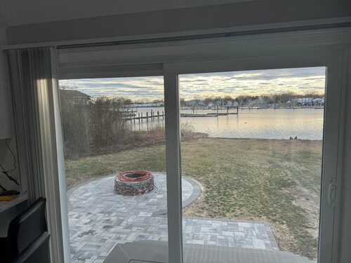 Waterfront cottage on Warwick Cove. 