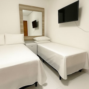 Traditional Double Room, Multiple Beds | 3 bedrooms, free WiFi