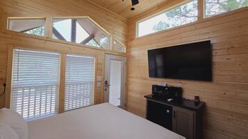 1 habitación, tabla de planchar con plancha, wifi y ropa de cama