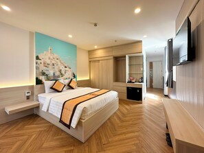 Deluxe suite | Geluiddichte muren, gratis wifi