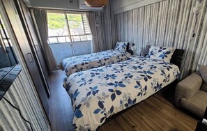 1 dormitorio, escritorio, wifi gratis y ropa de cama