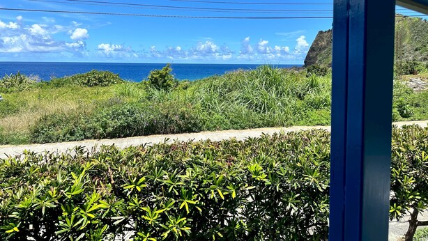 Dormitório compartilhado básico, vista para o oceano | Terraço/pátio