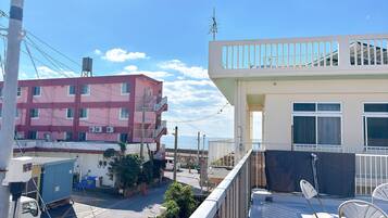 Villa, 3 Schlafzimmer, Nichtraucher, eigenes Bad | Blick vom Balkon