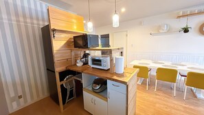 Villa, 3 Bedrooms, Non Smoking, Private Bathroom | Private kitchen | Full-size fridge, microwave, stovetop, electric kettle - Condominium Palace Resort Chatan III (Chatan)