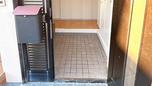 施設の入り口