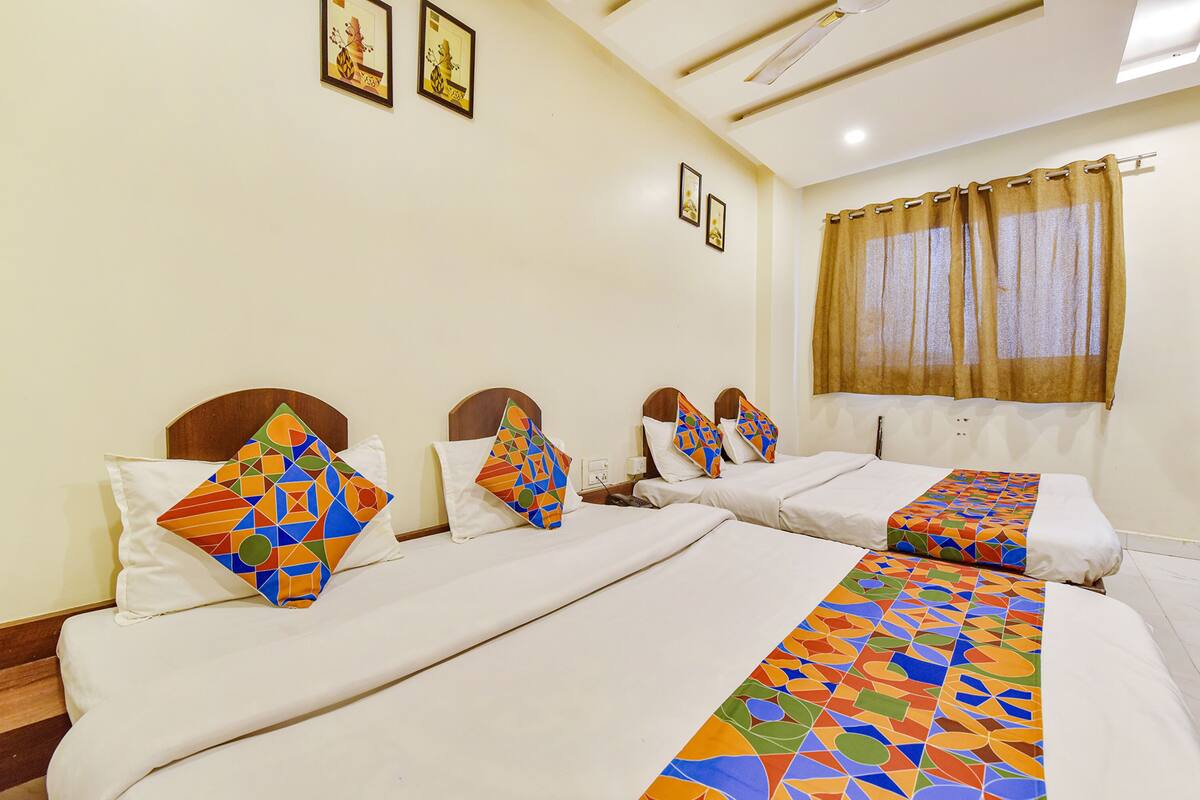 Family Room | Egyptian cotton sheets, premium bedding, in-room safe, free WiFi